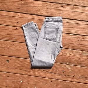 Old Navy Gray Stretch Jeans